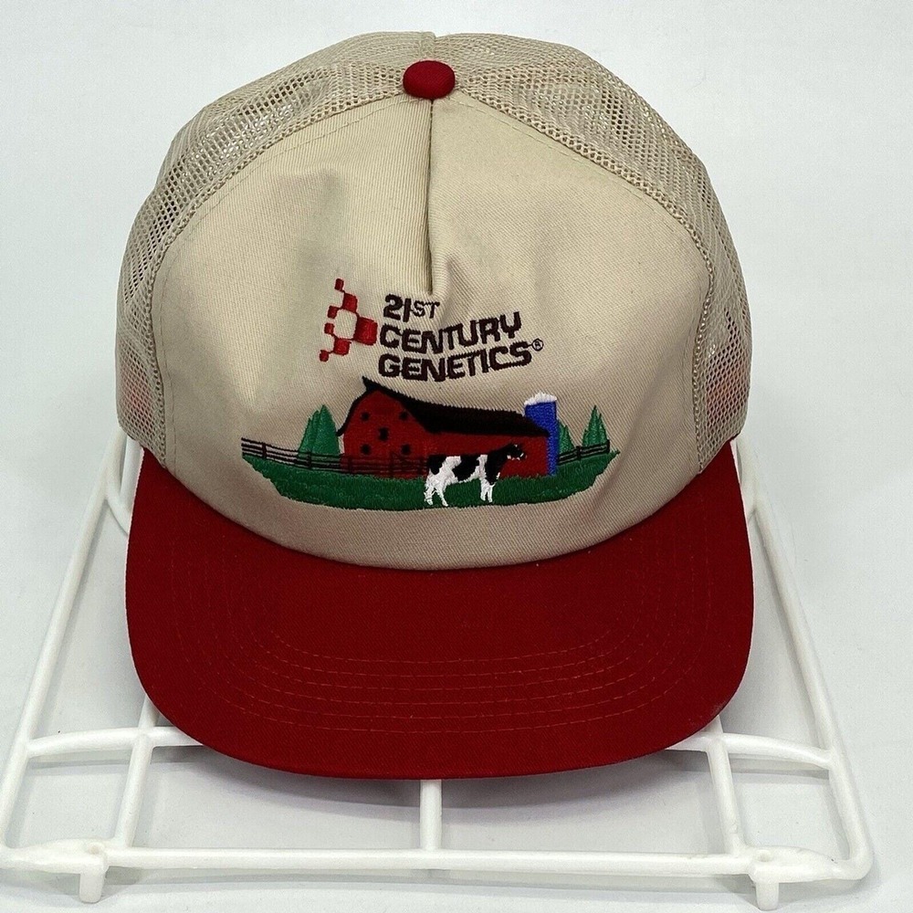 Vintage‎ K-Products 21st Century Genetics Snapback Hat Embroidered